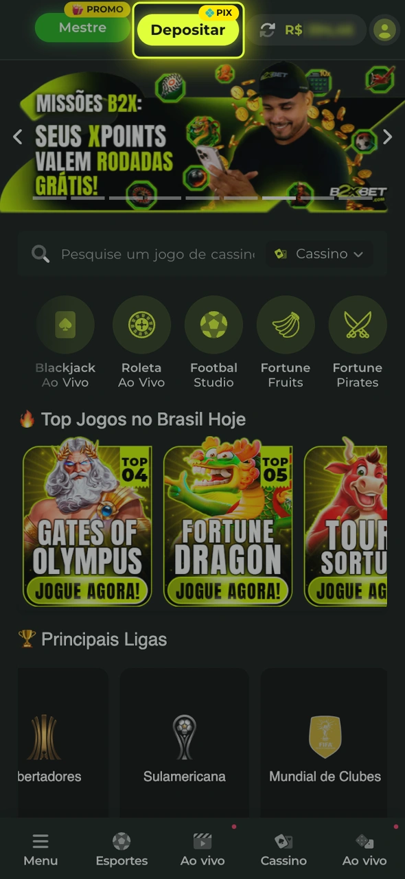 Veja as opções de pagamento disponíveis no B2xbet.