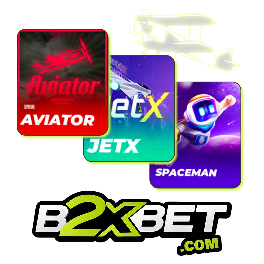 Teste sua sorte nas crash games do B2xbet.