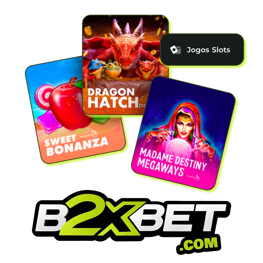 Jogue slots e ganhe jackpots no B2xbet.